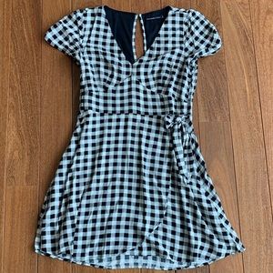 ABERCROMBIE gingham pattern dress